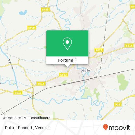 Mappa Dottor Rossetti