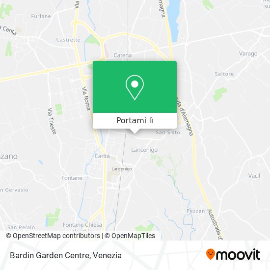 Mappa Bardin Garden Centre