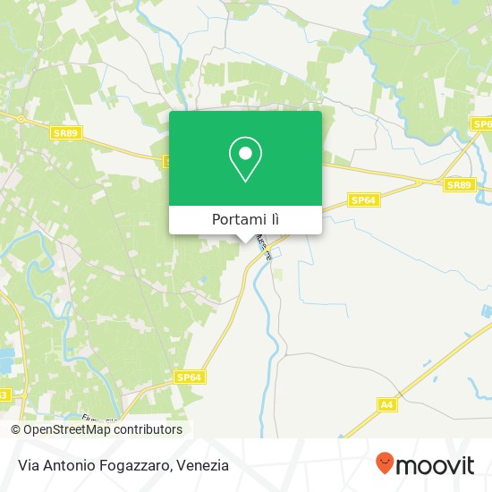 Mappa Via Antonio Fogazzaro