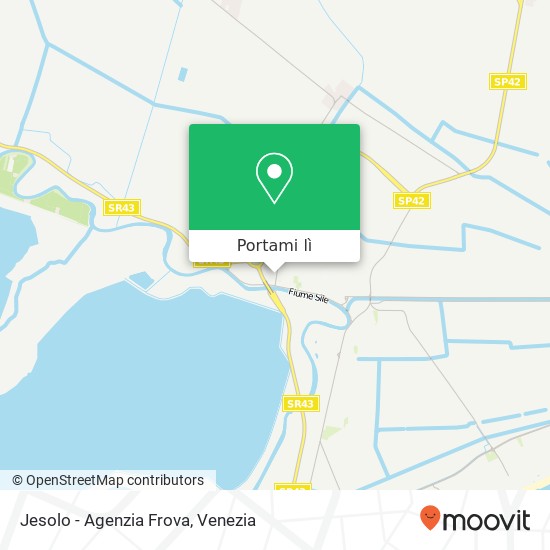 Mappa Jesolo - Agenzia Frova