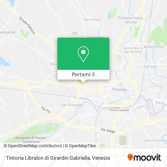 Mappa Tintoria Libralon di Girardin Gabriella