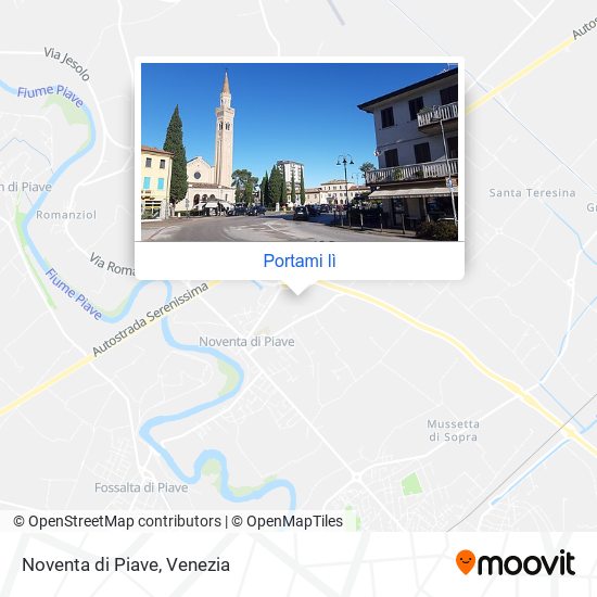 Mappa Noventa di Piave