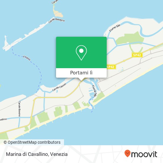 Mappa Marina di Cavallino