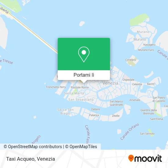 Mappa Taxi Acqueo