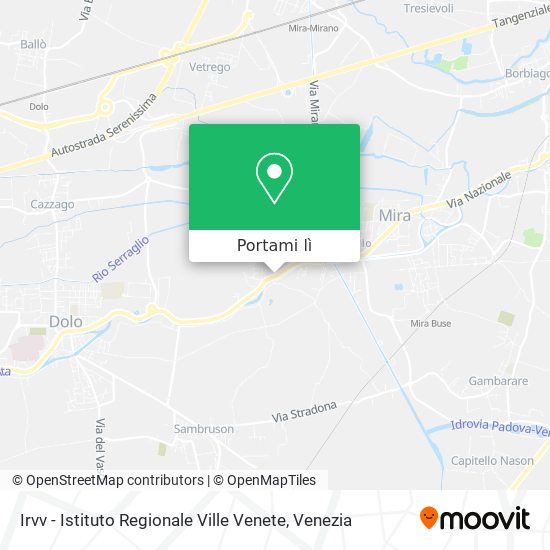 Mappa Irvv - Istituto Regionale Ville Venete