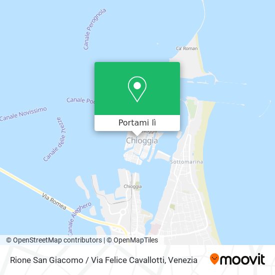 Mappa Rione San Giacomo / Via Felice Cavallotti