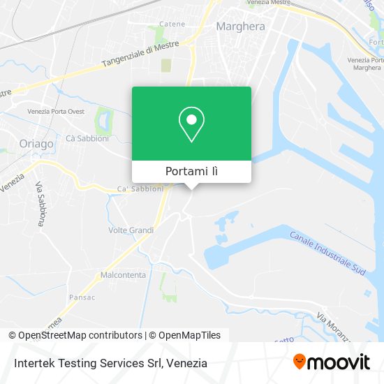 Mappa Intertek Testing Services Srl
