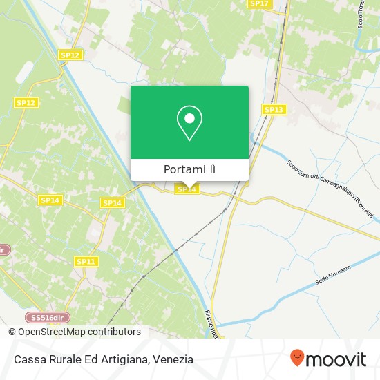 Mappa Cassa Rurale Ed Artigiana