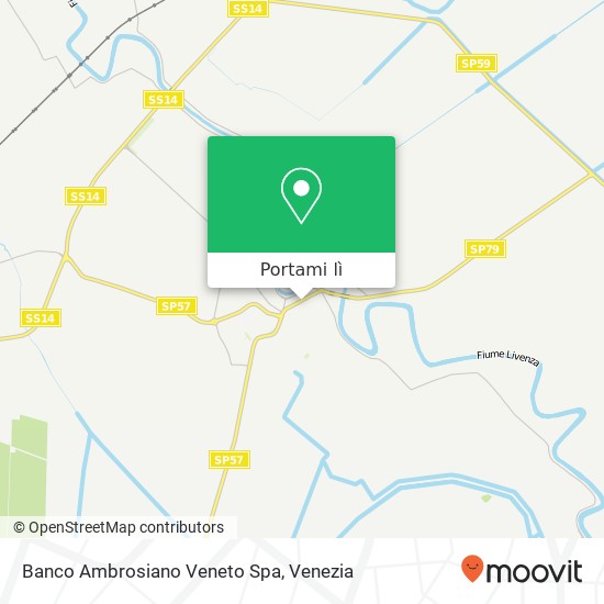 Mappa Banco Ambrosiano Veneto Spa