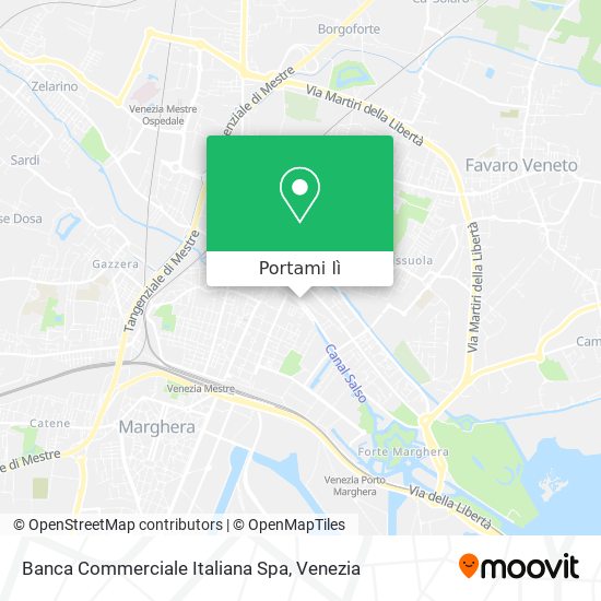 Mappa Banca Commerciale Italiana Spa