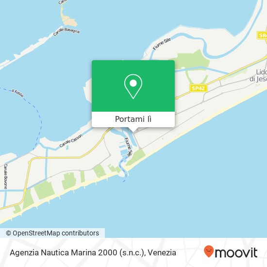 Mappa Agenzia Nautica Marina 2000 (s.n.c.)