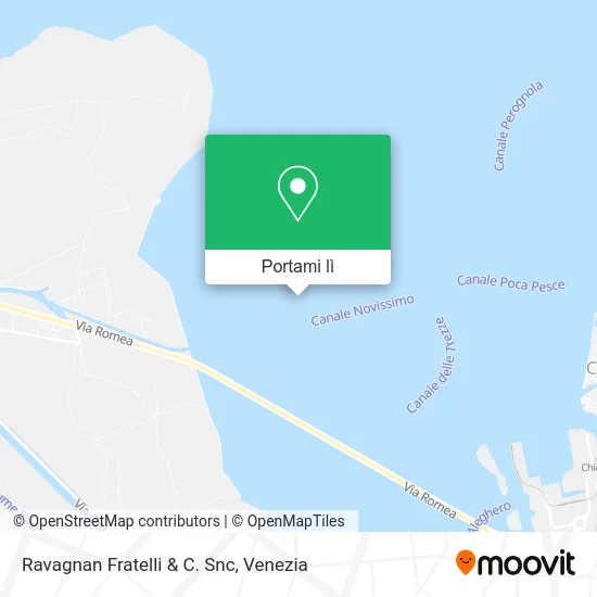 Mappa Ravagnan Fratelli & C. Snc