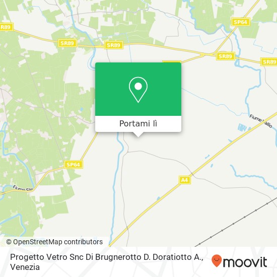 Mappa Progetto Vetro Snc Di Brugnerotto D. Doratiotto A.