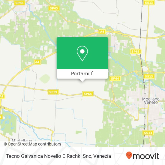 Mappa Tecno Galvanica Novello E Rachki Snc