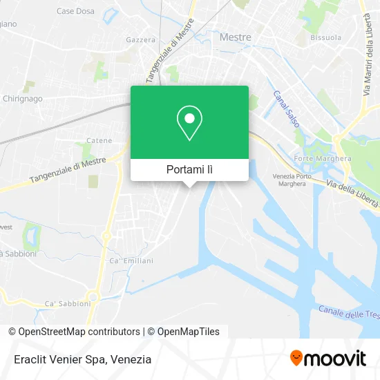 Mappa Eraclit Venier Spa