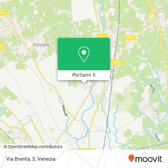 Mappa Via Brenta, 3