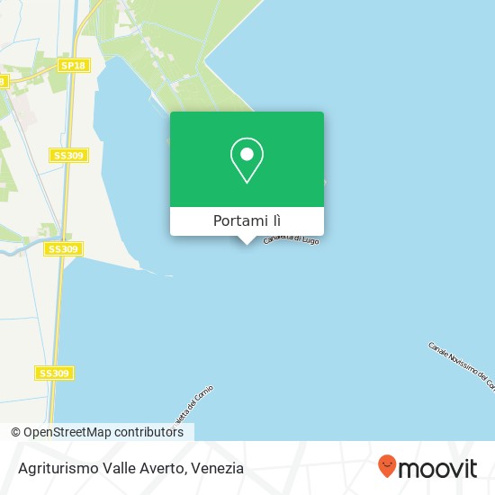Mappa Agriturismo Valle Averto