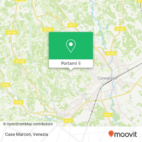 Mappa Case Marcon