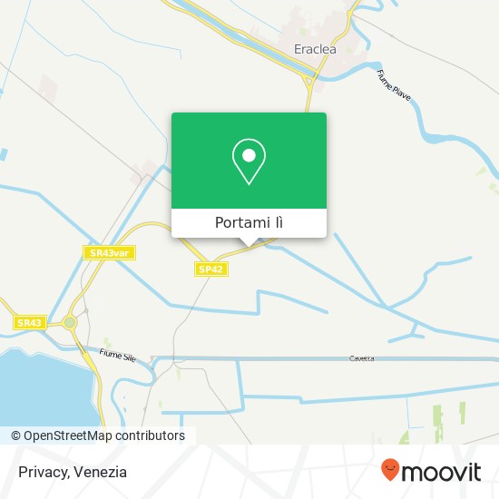 Mappa Privacy, Via Roma Sinistra, 140 30016 Jesolo