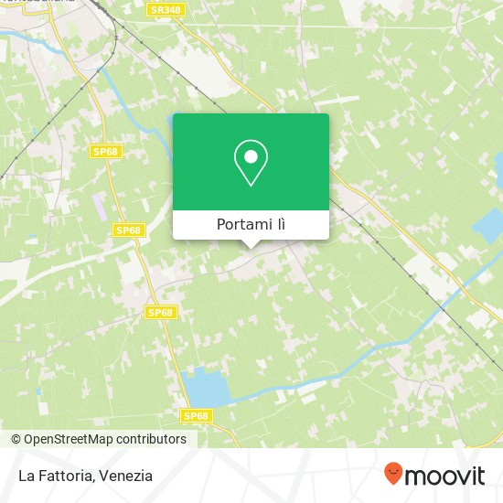 Mappa La Fattoria, Via De Faveri, 9 31040 Trevignano