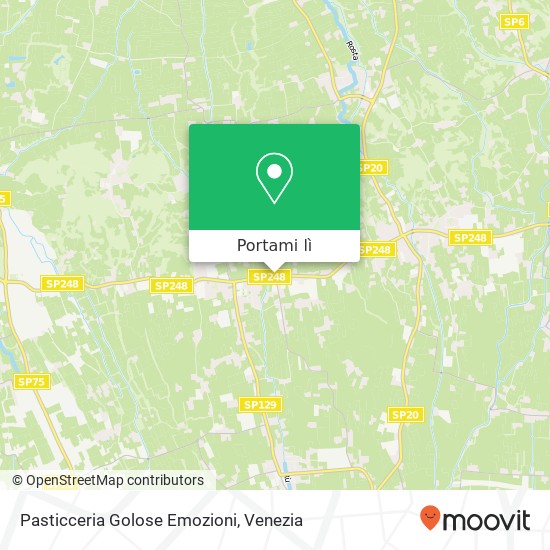 Mappa Pasticceria Golose Emozioni, Via Guglielmo Marconi, 17 31020 San Zenone degli Ezzelini