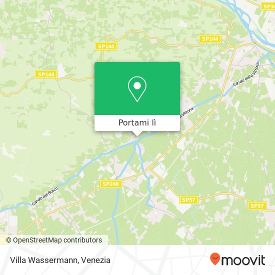 Mappa Villa Wassermann