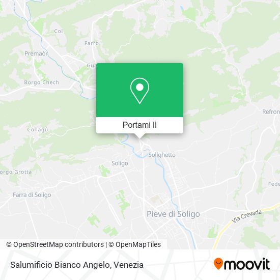 Mappa Salumificio Bianco Angelo