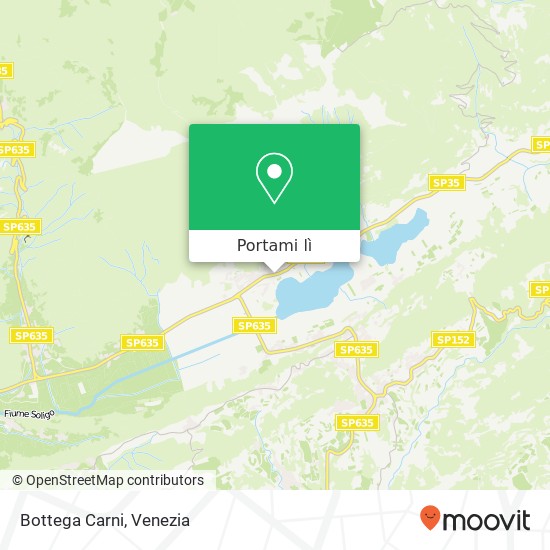 Mappa Bottega Carni, Via Guglielmo Marconi, 42A 31020 Revine Lago