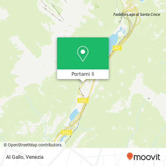 Mappa Al Gallo, Via Nove Alto, 92 31029 Vittorio Veneto