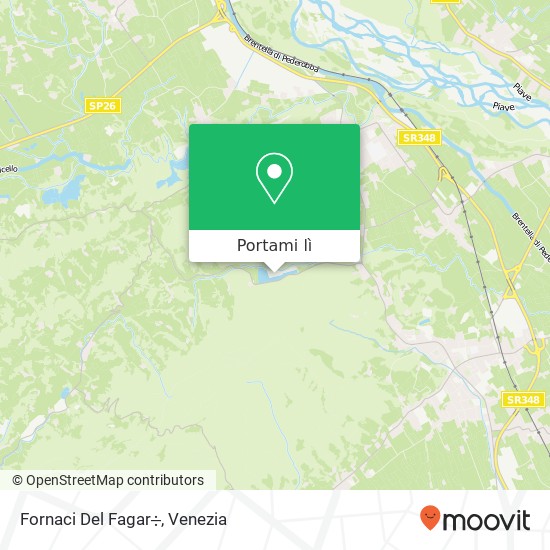 Mappa Fornaci Del Fagar