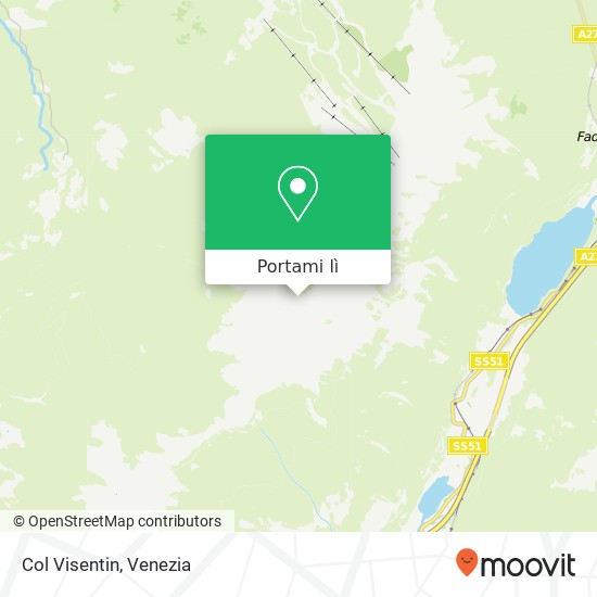 Mappa Col Visentin