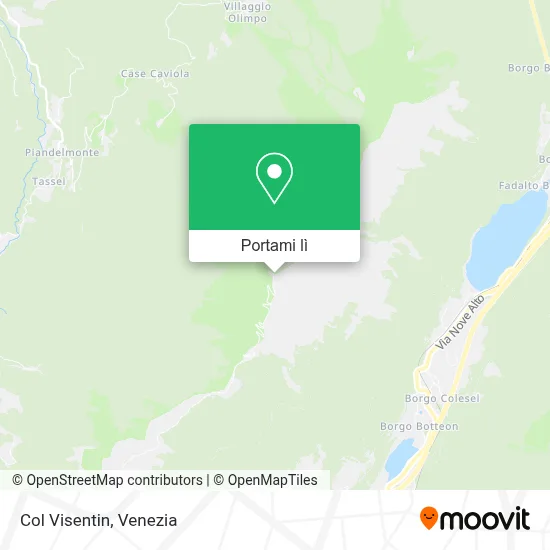 Mappa Col Visentin