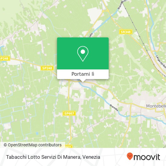 Mappa Tabacchi Lotto Servizi Di Manera