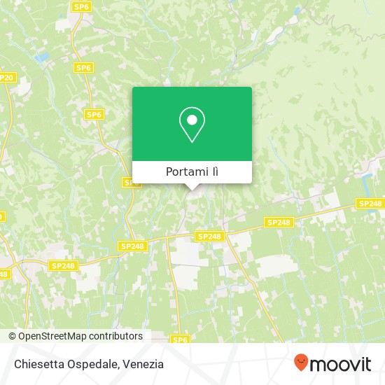 Mappa Chiesetta Ospedale