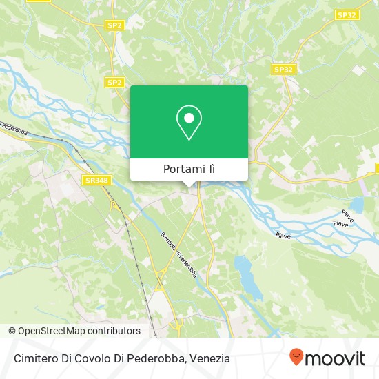 Mappa Cimitero Di Covolo Di Pederobba