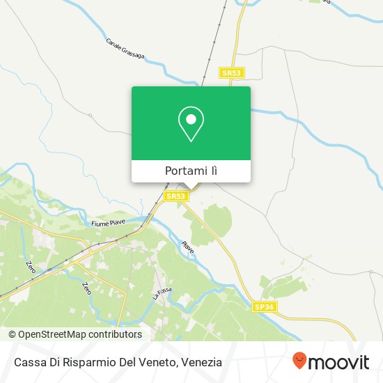 Mappa Cassa Di Risparmio Del Veneto