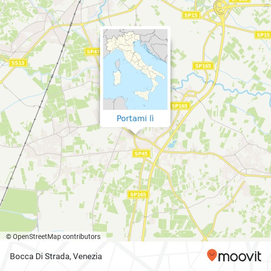 Mappa Bocca Di Strada