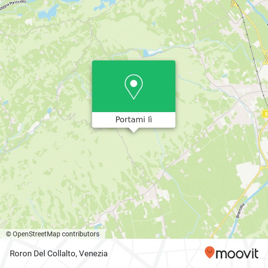 Mappa Roron Del Collalto