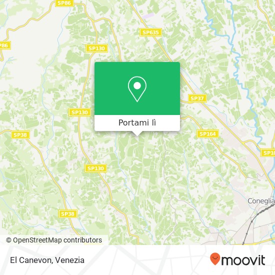 Mappa El Canevon