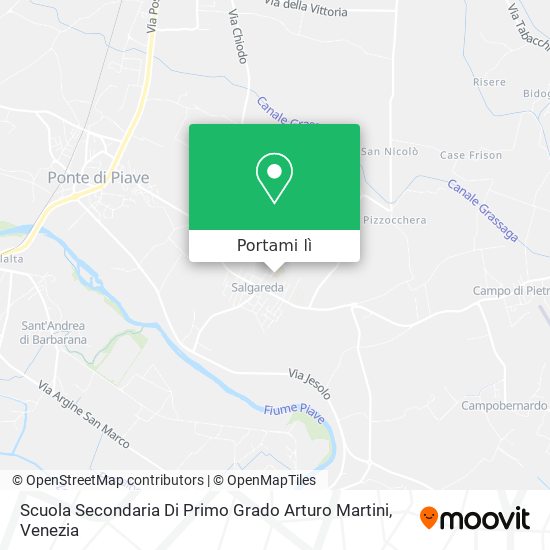 Mappa Scuola Secondaria Di Primo Grado Arturo Martini