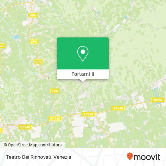 Mappa Teatro Dei Rinnovati