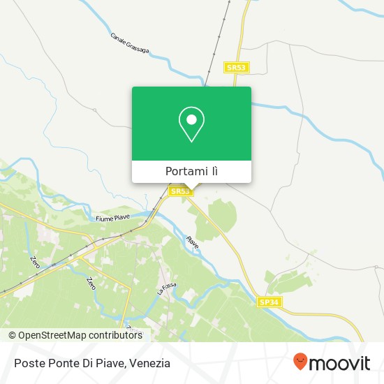 Mappa Poste Ponte Di Piave