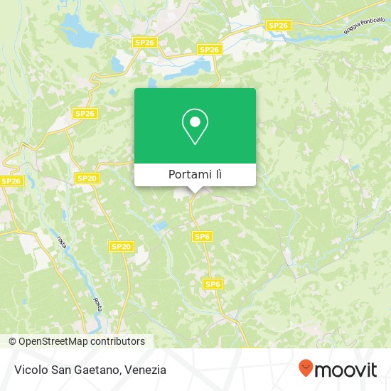 Mappa Vicolo San Gaetano