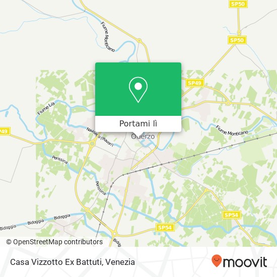 Mappa Casa Vizzotto Ex Battuti