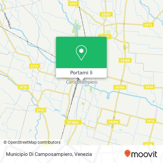 Mappa Municipio Di Camposampiero