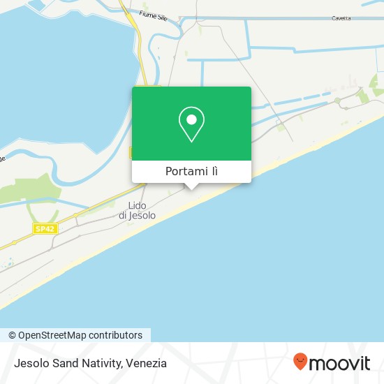 Mappa Jesolo Sand Nativity