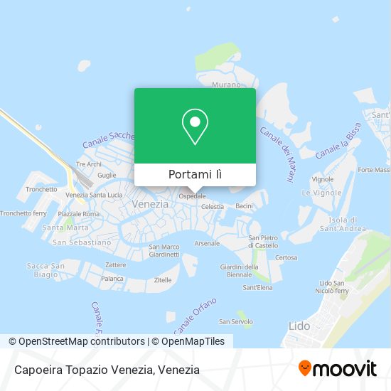 Mappa Capoeira Topazio Venezia