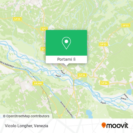 Mappa Vicolo Longher