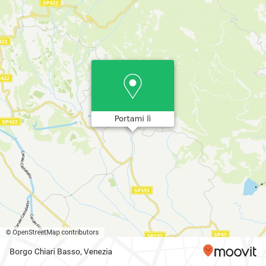 Mappa Borgo Chiari Basso