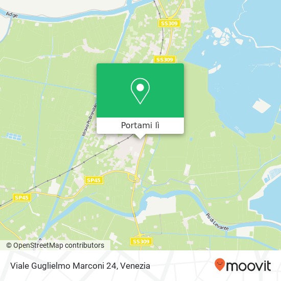 Mappa Viale Guglielmo Marconi 24